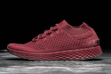 Nobull Knit Runner Women's Running Shoes Red | Australia (EF2108)